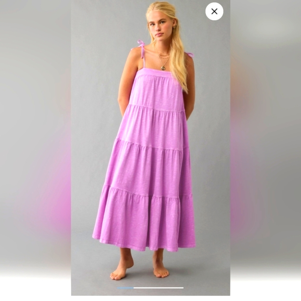 American Eagle Sunchaser Knit Maxi Dress